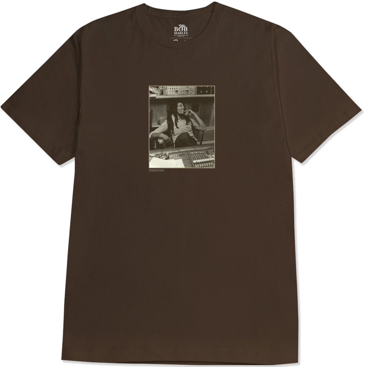 Primitive Console T-Shirt Brown