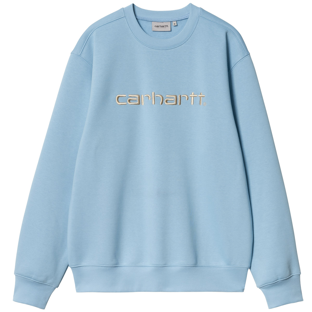 Carhartt WIP Carhartt Sweater Bluebird/Fleur De Sel Carhartt WIP Carhartt Sweater Bluebird/Fleur De Sel