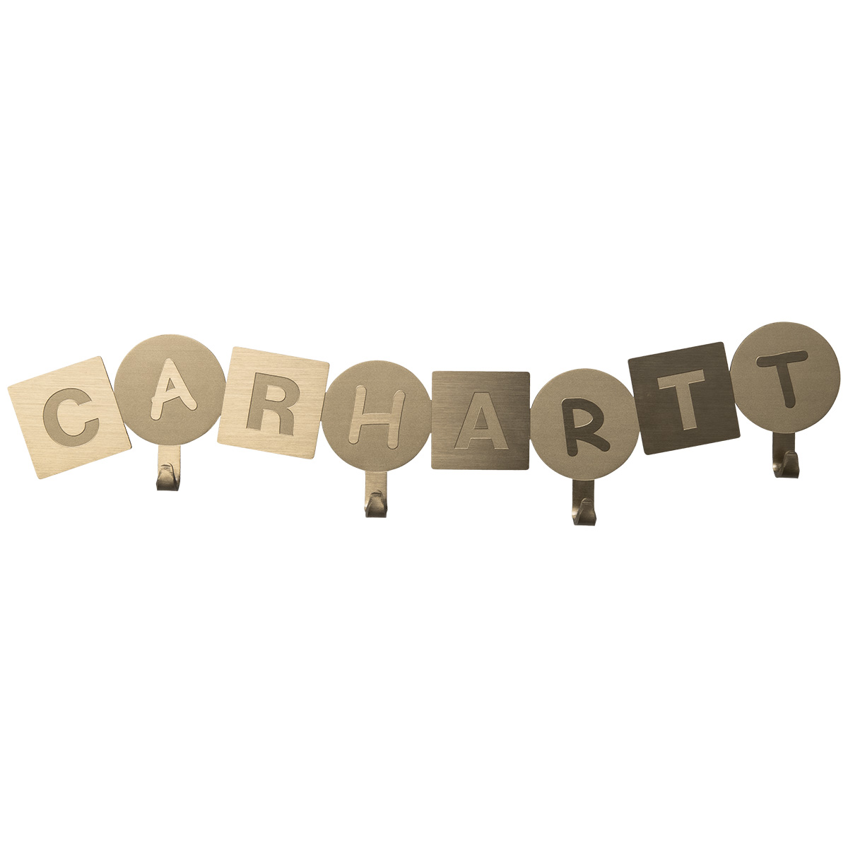 Carhartt WIP ABC Wall Coat Hanger Gold