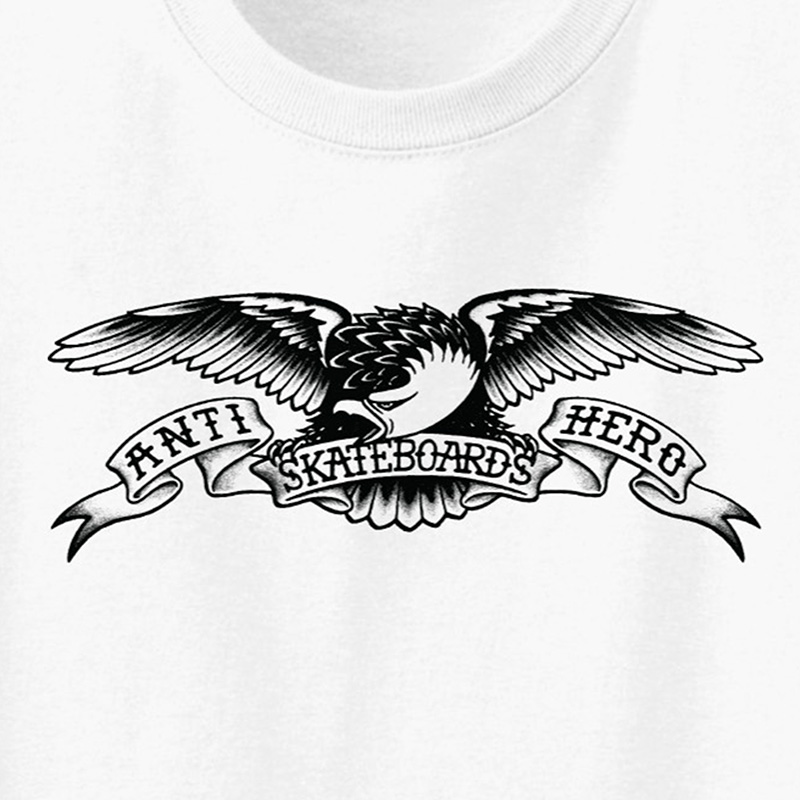 Anti Hero Basic Eagle T-Shirt Black/White Anti Hero Basic Eagle T-Shirt Black/White