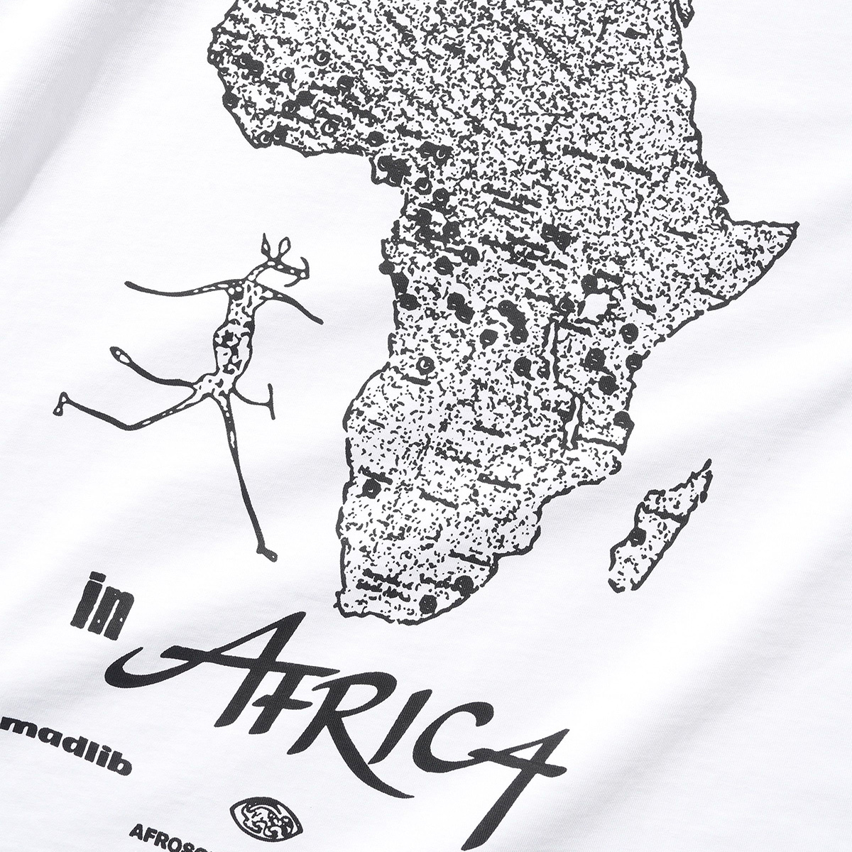 Butter Goods x Madlib Africa T-shirt White