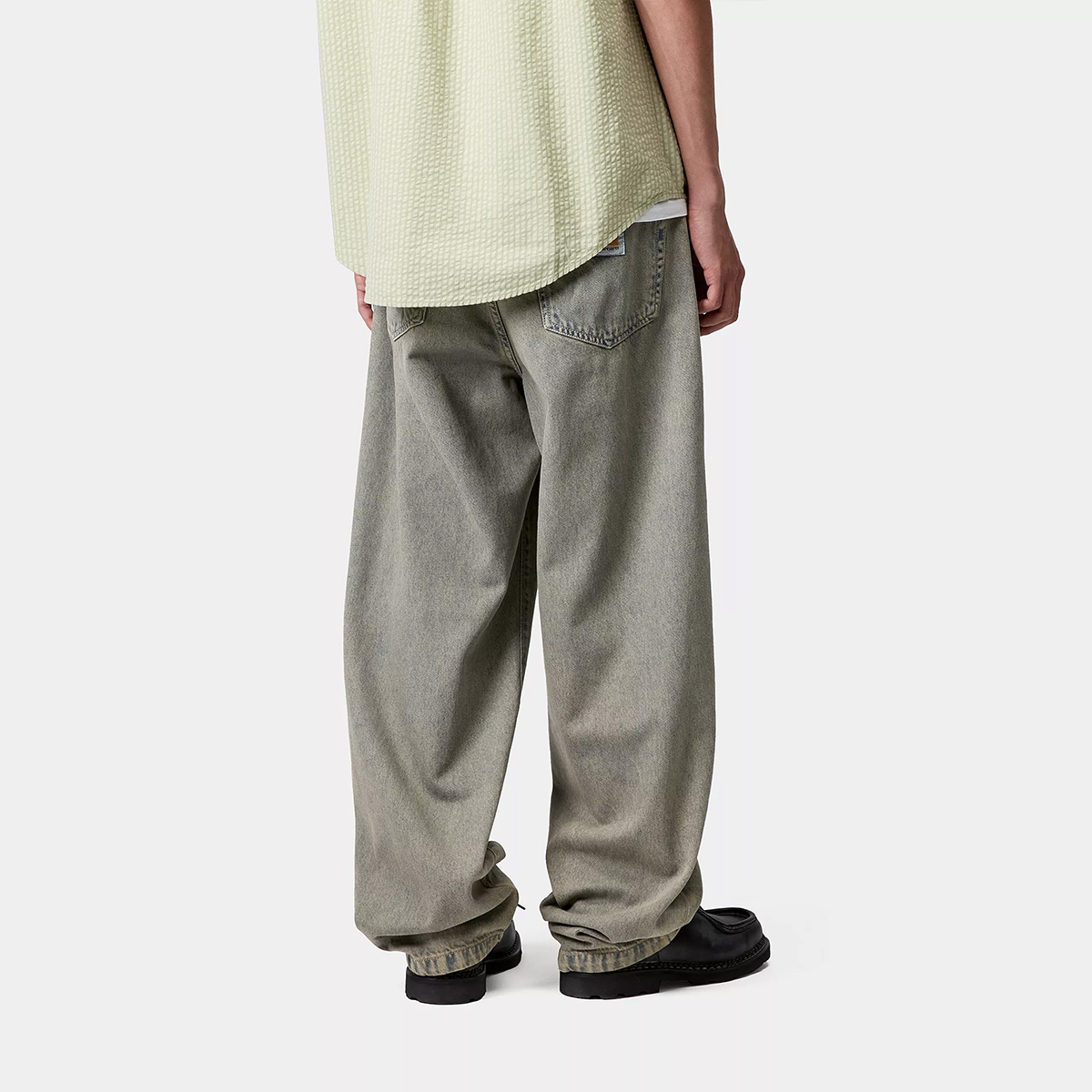 Carhartt WIP Landon Pant Blue/Leather Garment Dyed Carhartt WIP Landon Pant Blue/Leather Garment Dyed