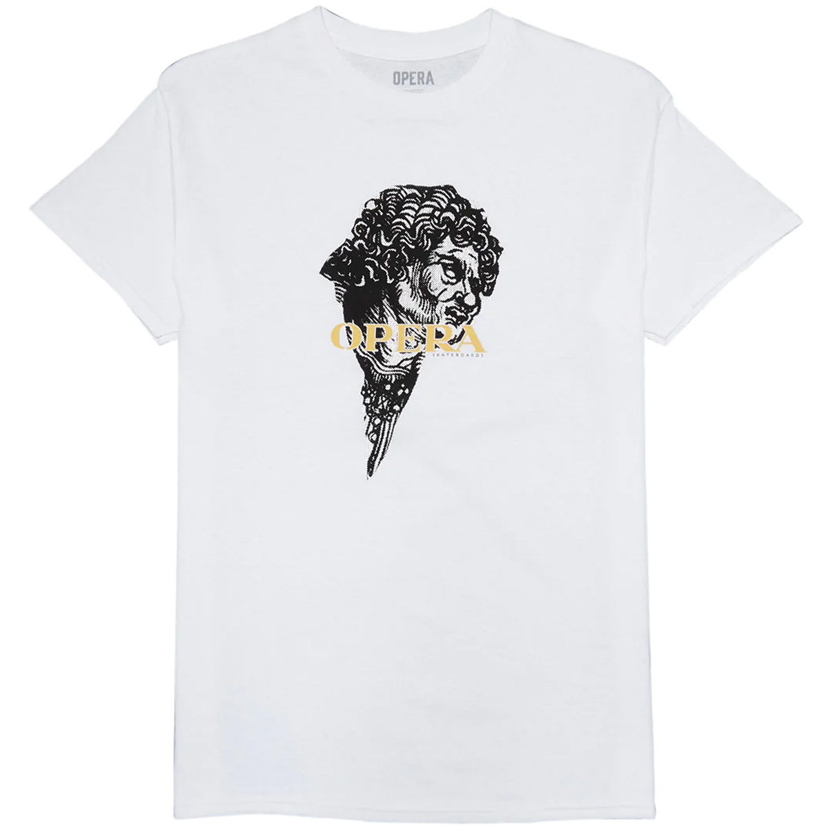 Opera Torn T-Shirt White Opera Torn T-Shirt White