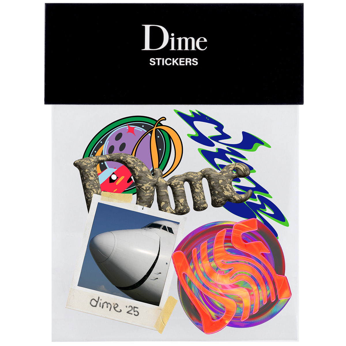 Dime Sticker Pack Multi