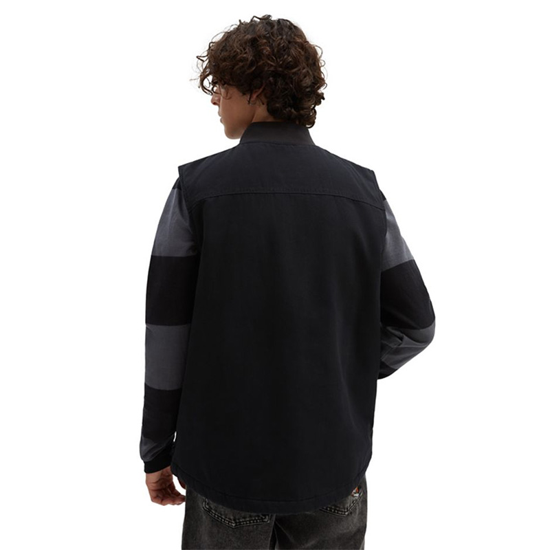Vans Plaid Talbot Vest Black/Taos Taupe Vans Plaid Talbot Vest Black/Taos Taupe