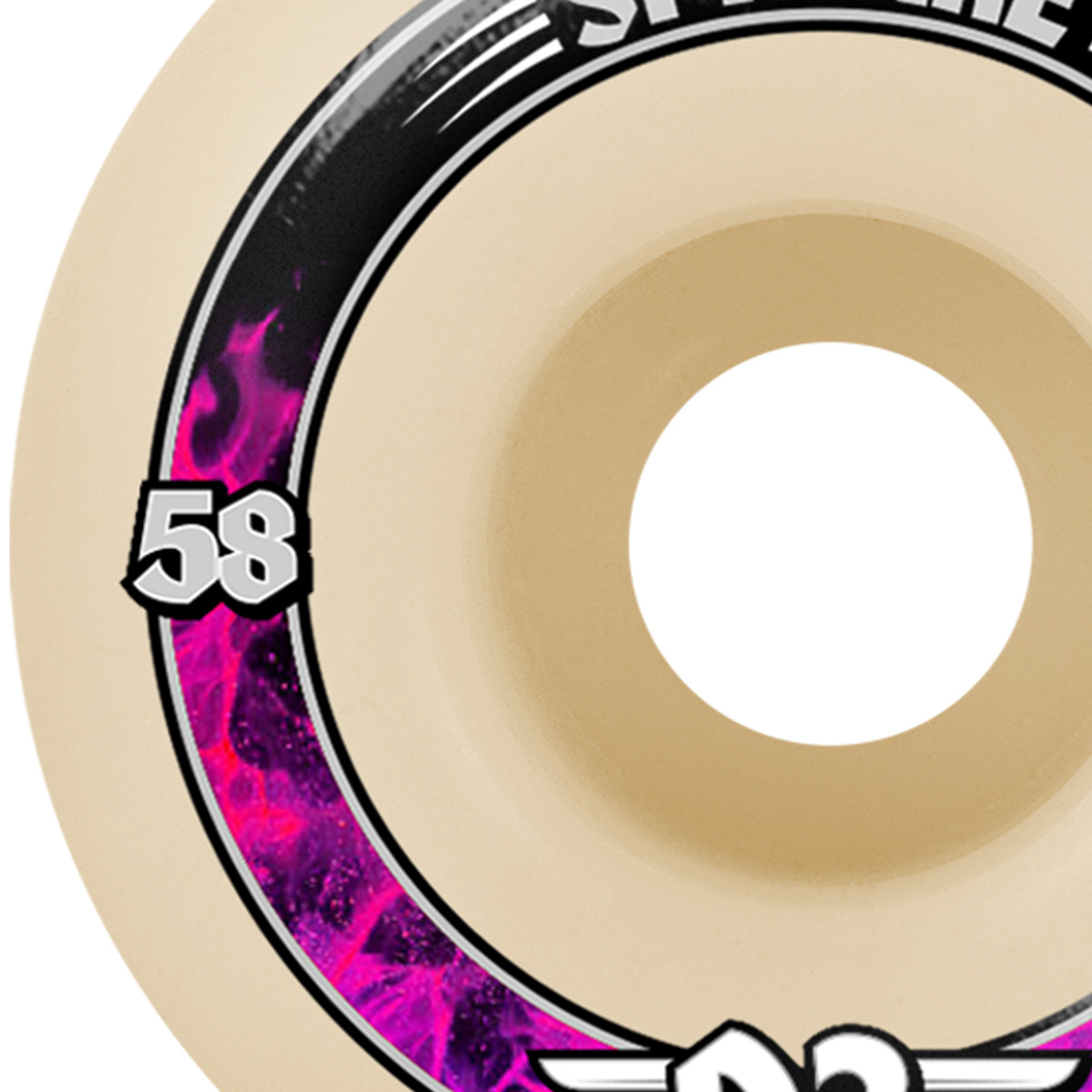 Spitfire Soft Sliders Formula Four Radial Wheels 93D 58mm Spitfire Soft Sliders Formula Four Radial Wheels 93D 58mm