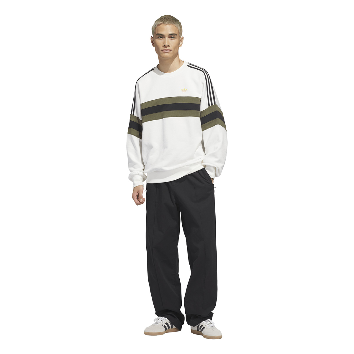 Adidas Sk OG Crew Sweater Cwhite/Olistr/Black