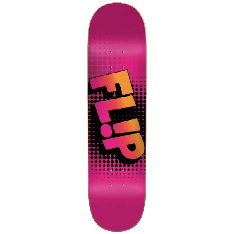 Flip Bang Skateboard Deck Pink 8.0