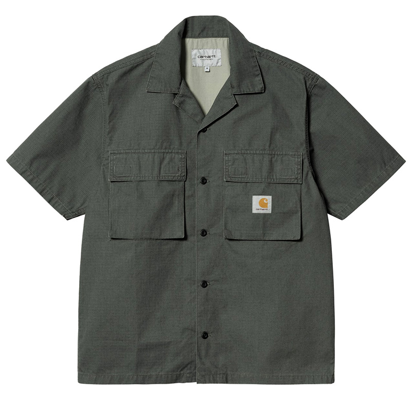 【本物新品保証】 Jura/Yucca Shirt Wynton WIP Carhartt Stone M | Washed トップス