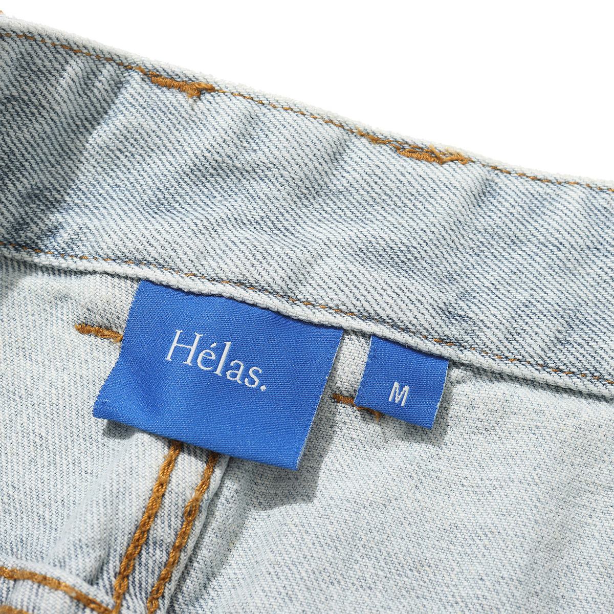 Helas Dieu Grec Jeans Short Light Blue