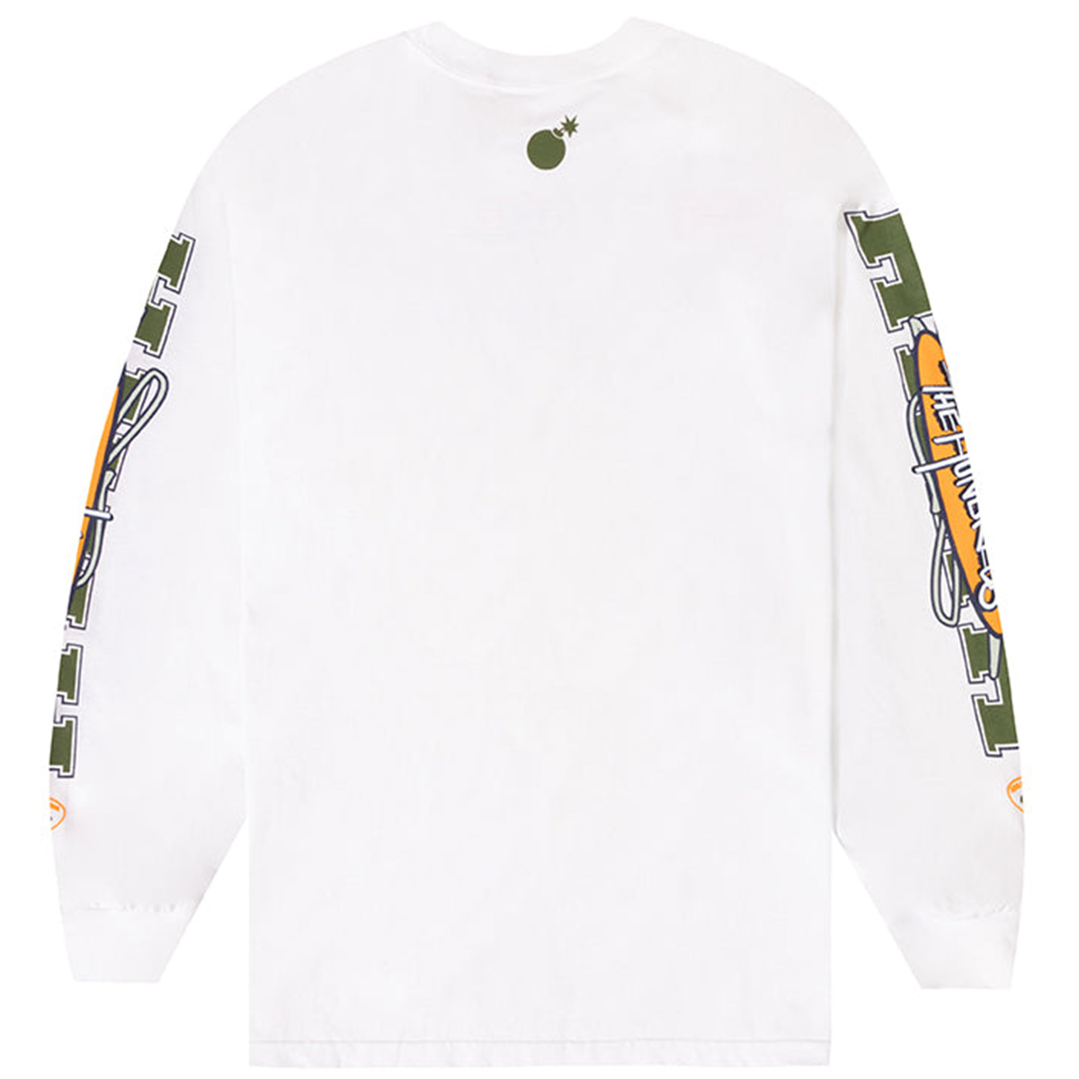 The Hundreds Motorcross'd Longsleeve T-Shirt White The Hundreds Motorcross'd Longsleeve T-Shirt White