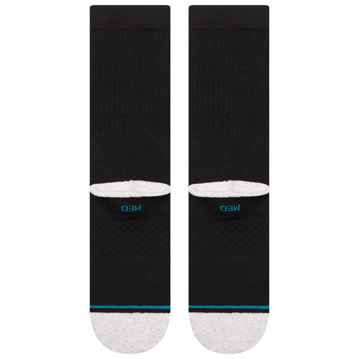 Stance Smashed Crew Socks Black Stance Smashed Crew Socks Black