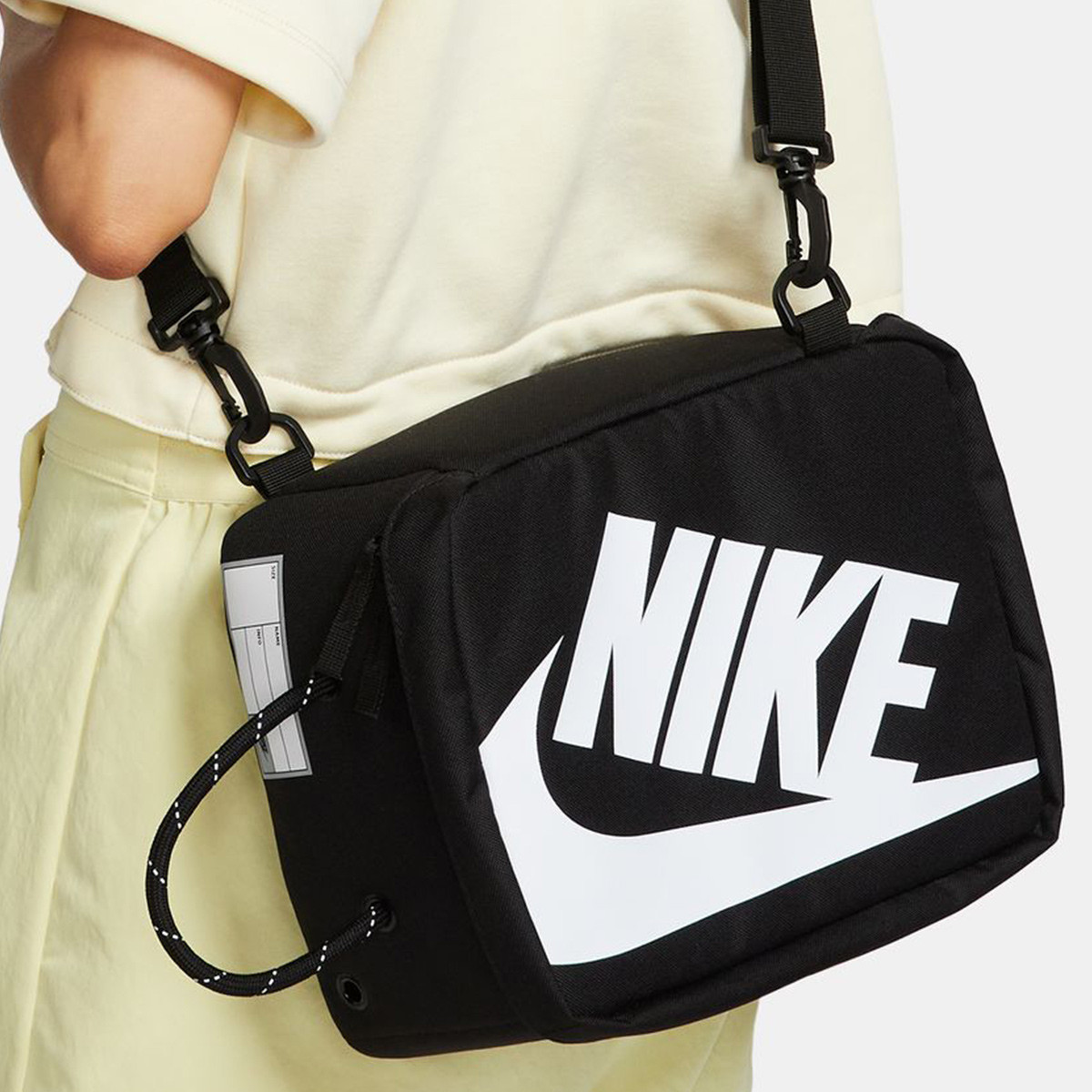 Nike Shoe Box Bag Small Premium Black/Black/White Nike Shoe Box Bag Small Premium Black/Black/White