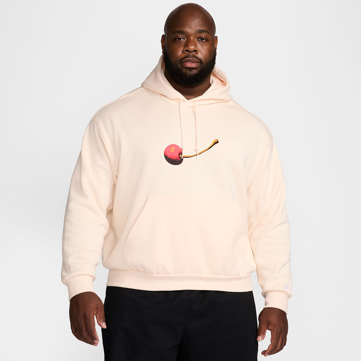 Nike SB Fleece Hoodie Cherry Guava Ice/White Nike SB Fleece Hoodie Cherry Guava Ice/White