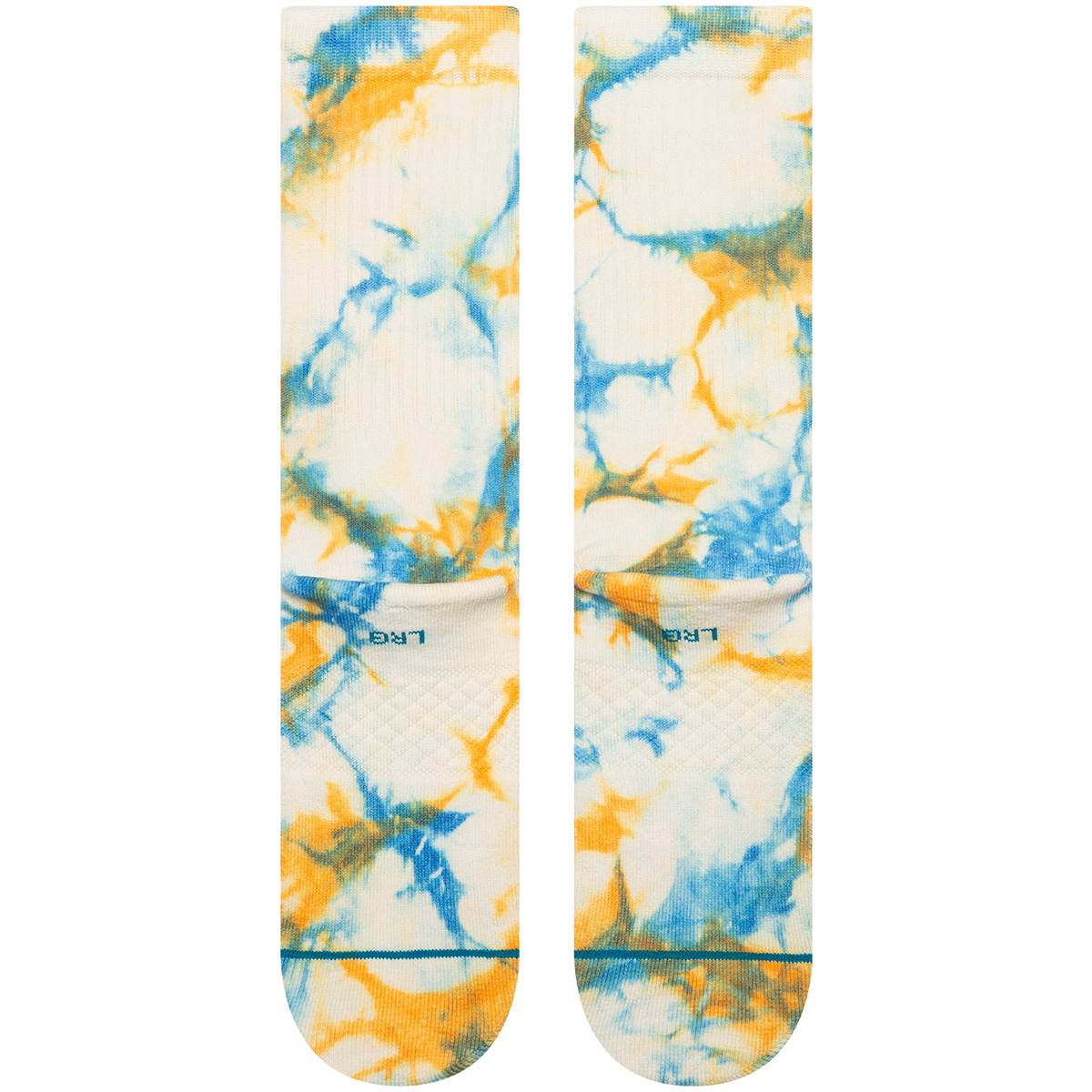 Stance Spotty Dye Crew Socks Mango