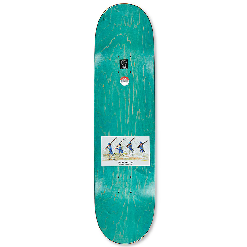 Polar Roman Gonzalez Soldier Skateboard Deck 8.375