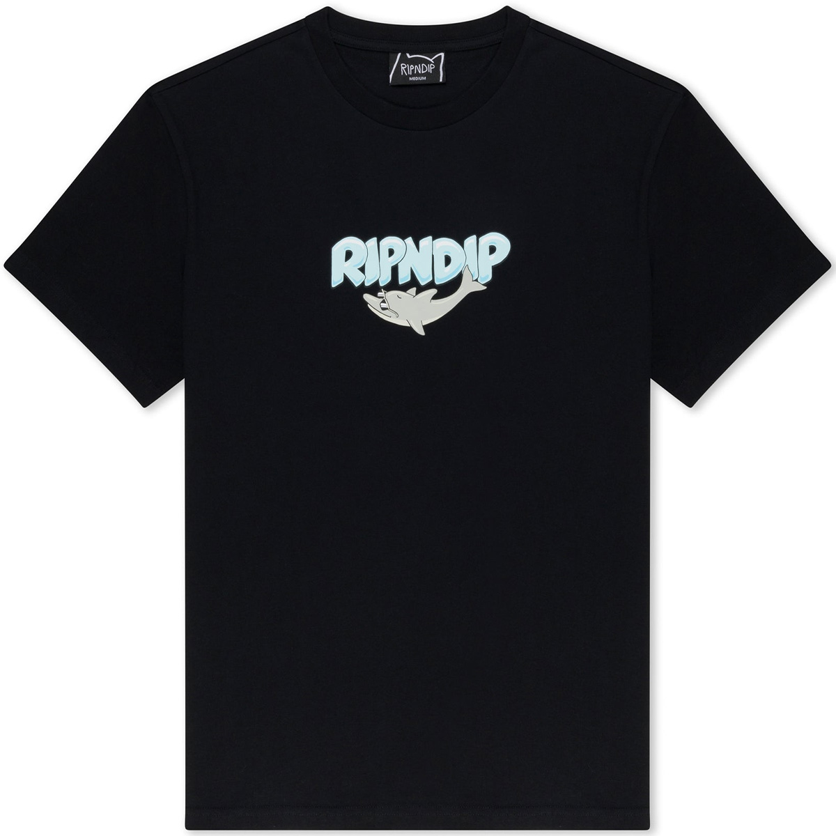 RIPNDIP Dolphin Dudes T-Shirt Black RIPNDIP Dolphin Dudes T-Shirt Black