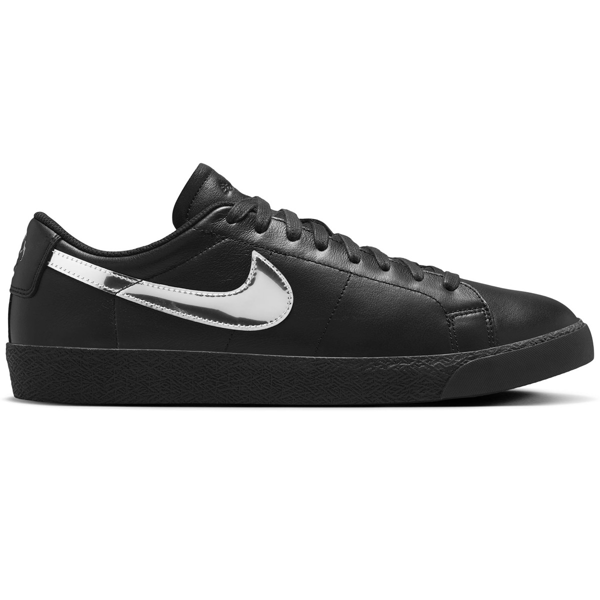 Nike SB Zoom Blazer Low x Dancer Skateboards Black/Metallic Silver-Black Nike SB Zoom Blazer Low x Dancer Skateboards Black/Metallic Silver-Black