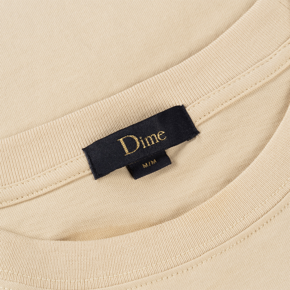Dime Classic Small Logo T-Shirt Fog