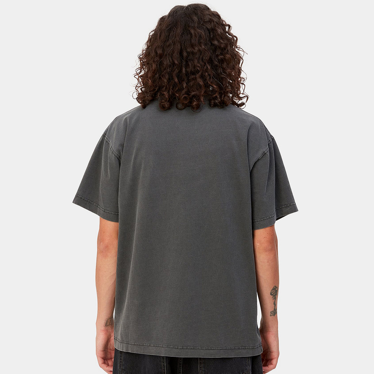 Carhartt WIP Vista T-Shirt Graphite Garment Dyed Carhartt WIP Vista T-Shirt Graphite Garment Dyed