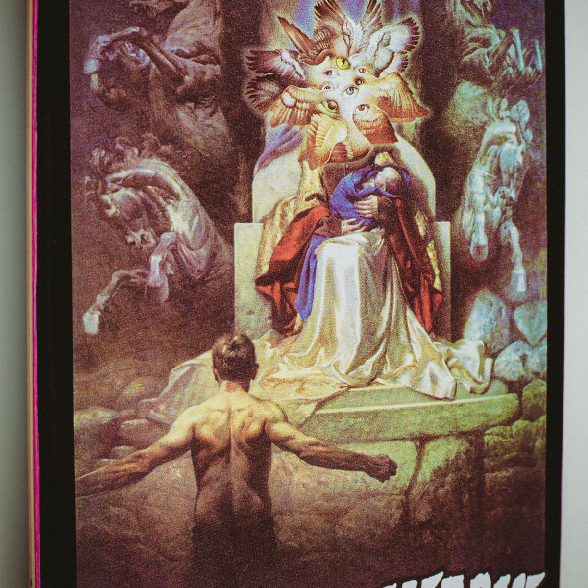 Fucking Awesome AVE Quantum Theology Skateboard Deck 8.5 Fucking Awesome AVE Quantum Theology Skateboard Deck 8.5