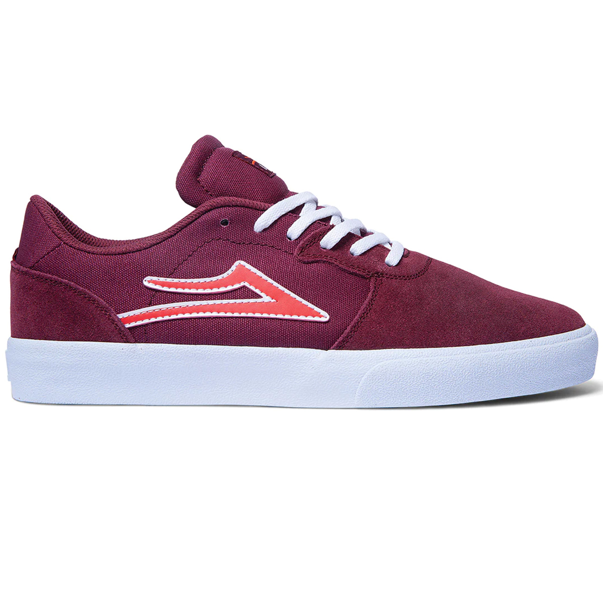 Lakai Cardiff Burgundy Suede