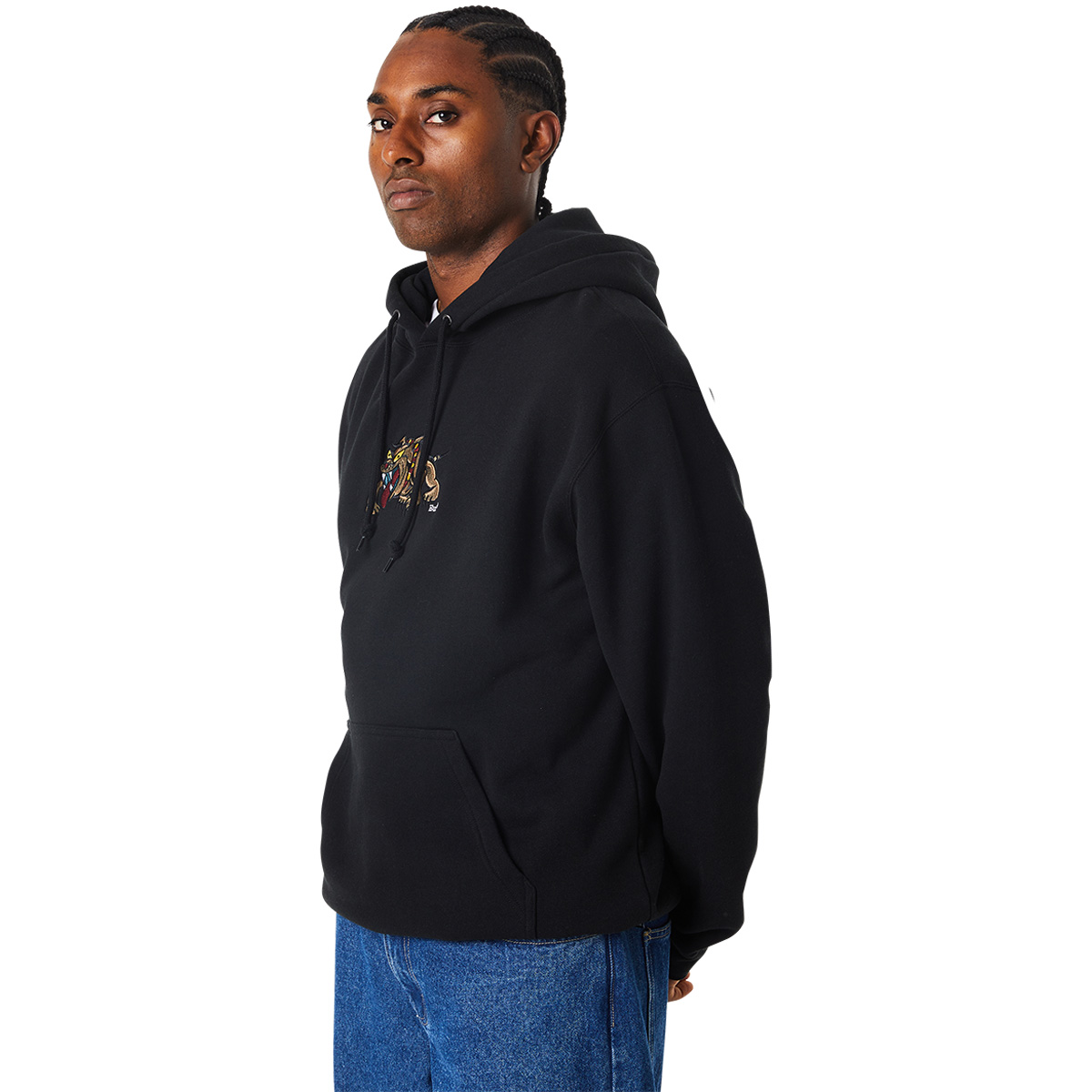 HUF Bledsoe Hooded Sweater Black HUF Bledsoe Hooded Sweater Black