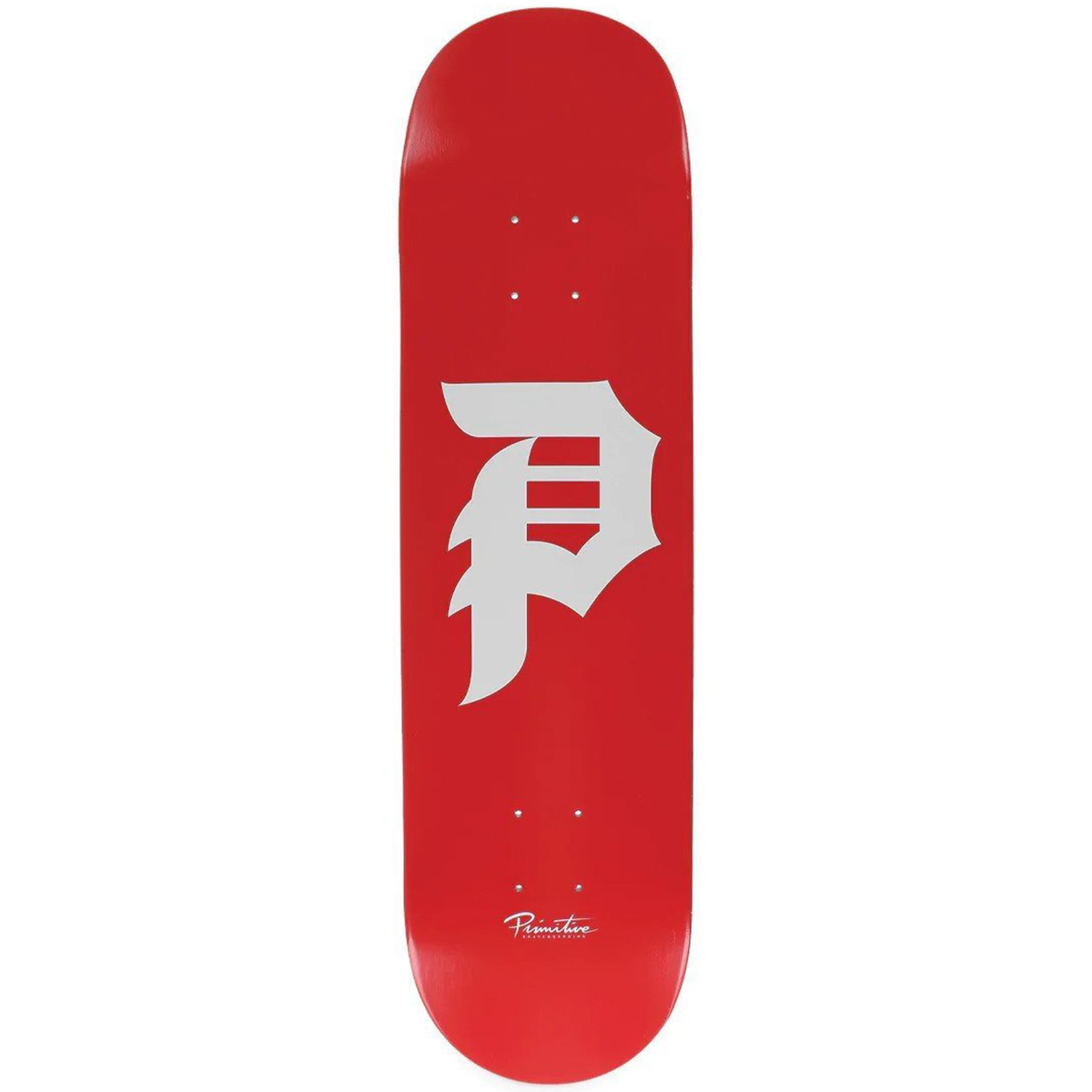Primitive Dirty P Core Skateboard Deck Red 8.125