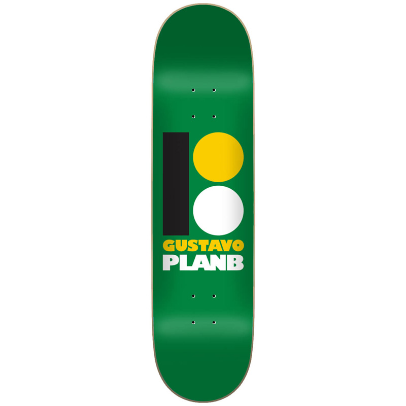 Plan B OG Gustavo Skateboard Deck 7.75