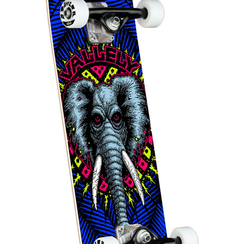 Powell Peralta Vallely Elephant Complete Skateboard Royal Blue 8.25 Powell Peralta Vallely Elephant Complete Skateboard Royal Blue 8.25