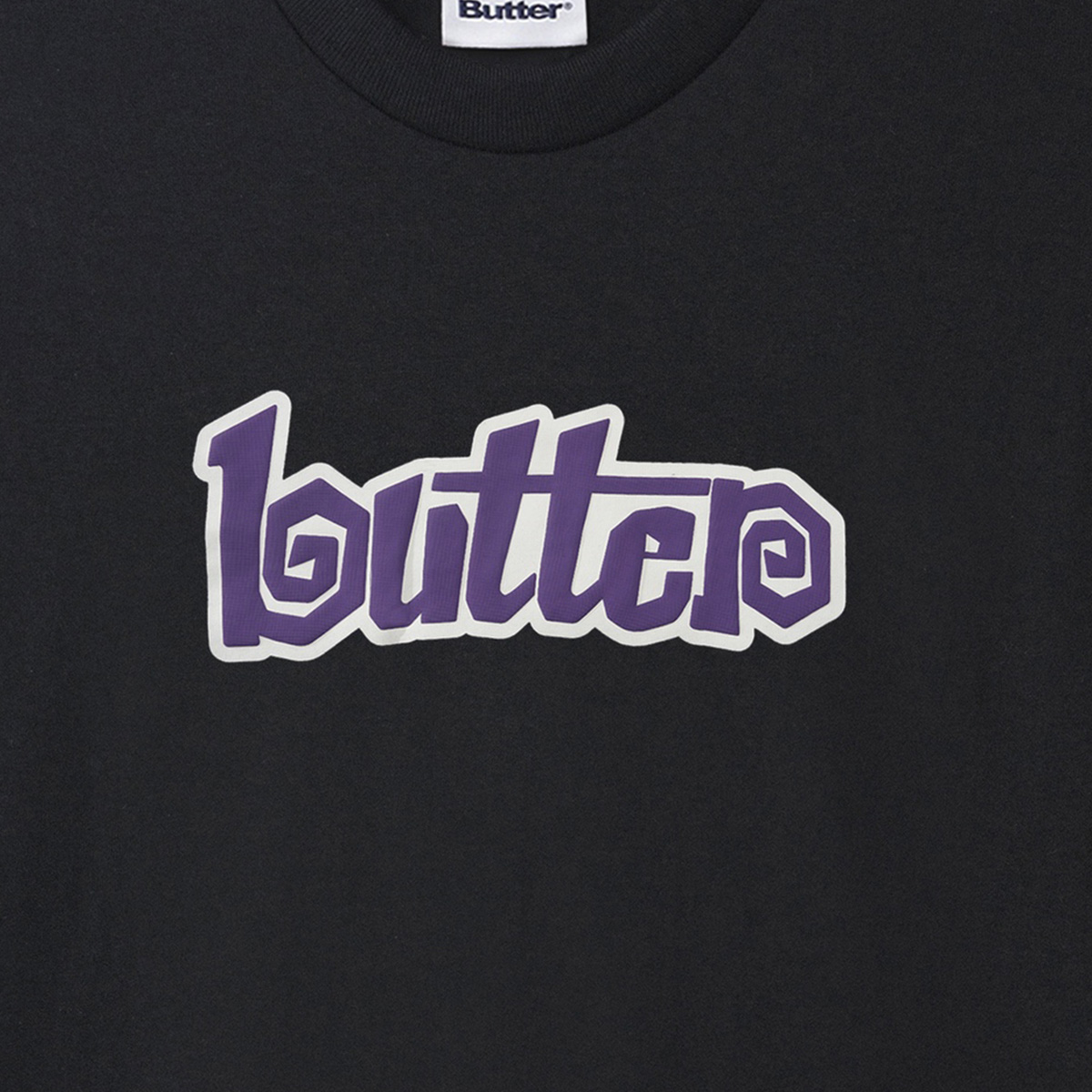 Butter Goods Swirl T-Shirt Black