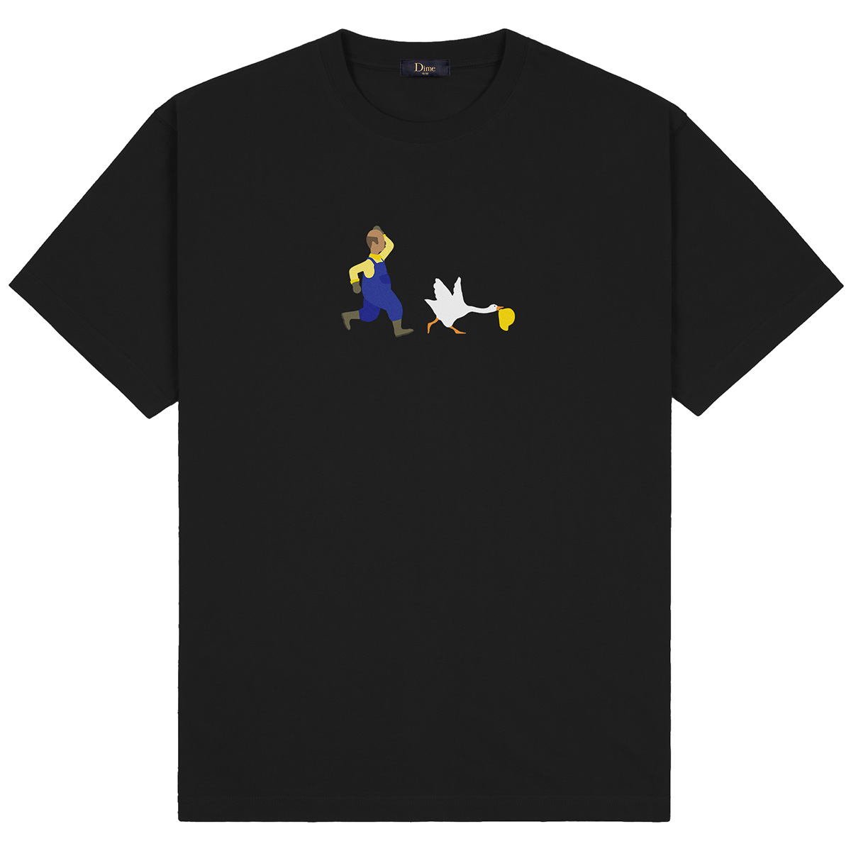 Dime Untitled T-Shirt Black Dime Untitled T-Shirt Black