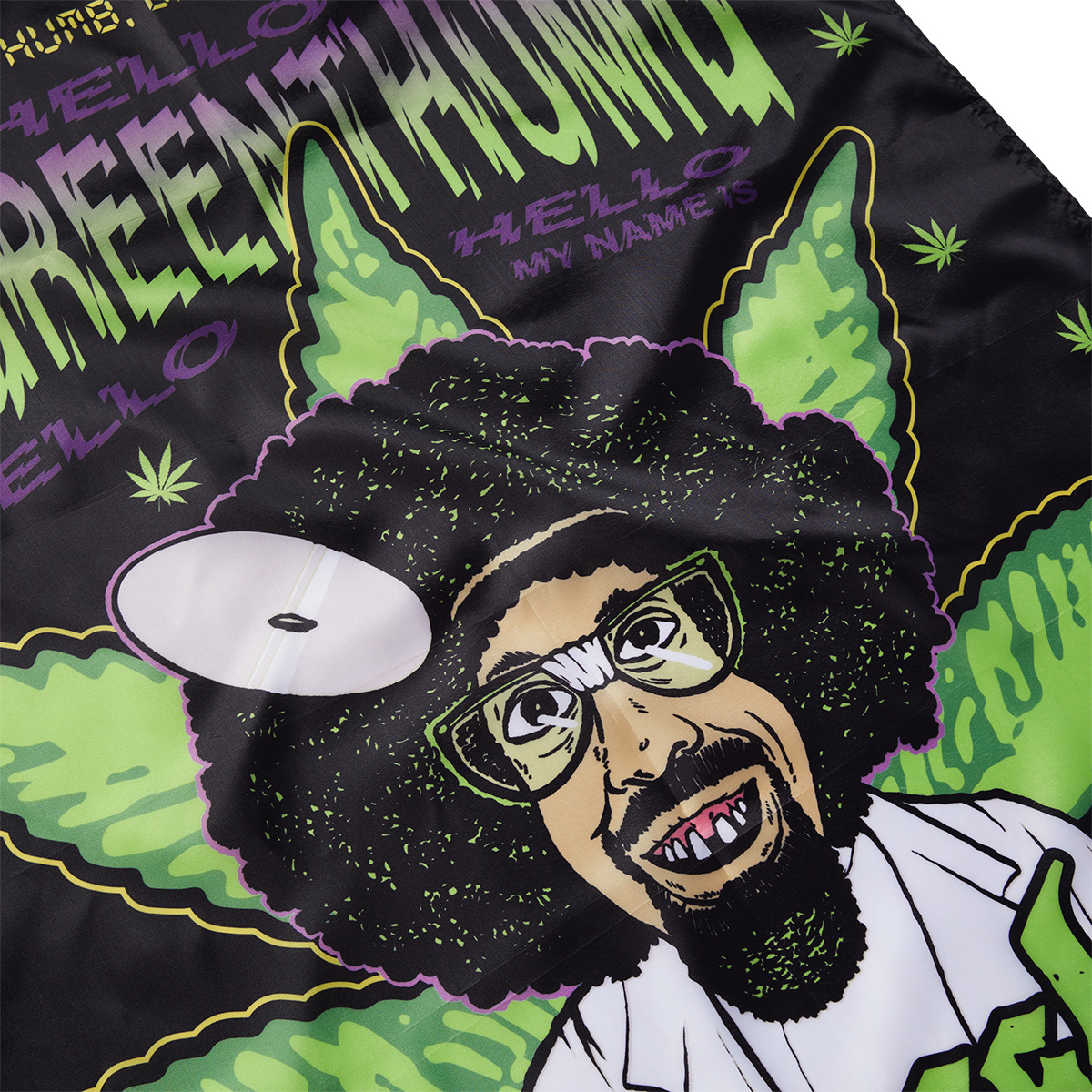 HUF X Cypress Hill Dr Greenthumb Banner Black HUF X Cypress Hill Dr Greenthumb Banner Black