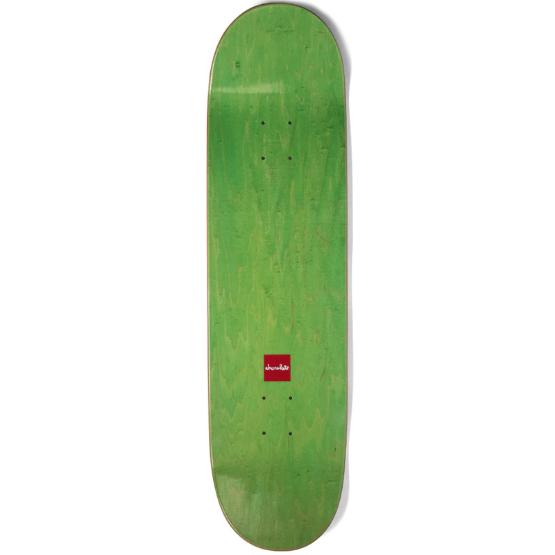Chocolate Carl Aikens Hecox Portrait Skateboard Deck Black 8.25