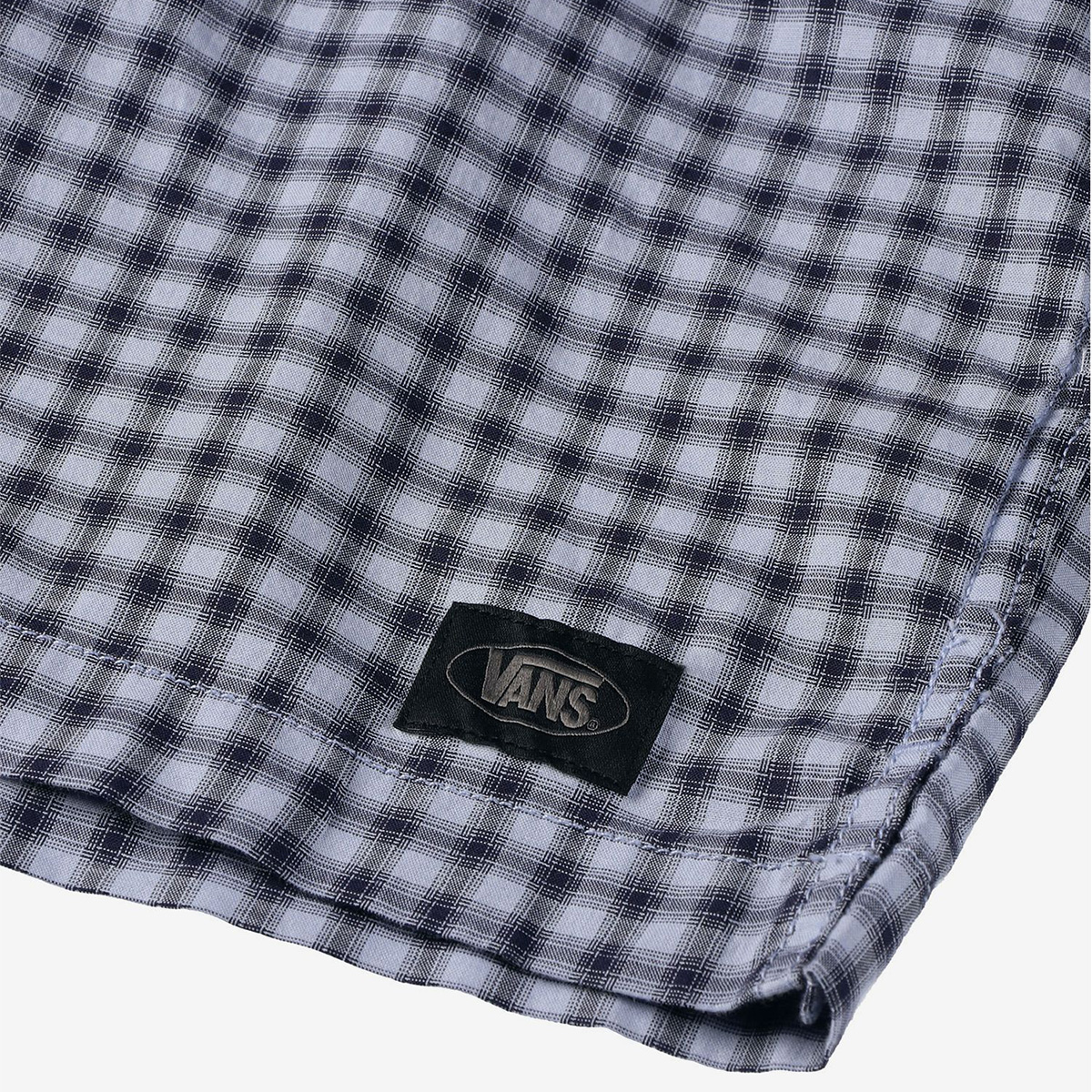 Vans Larkspur Mini Plaid Shirt Dawn Mist/Parisian Night