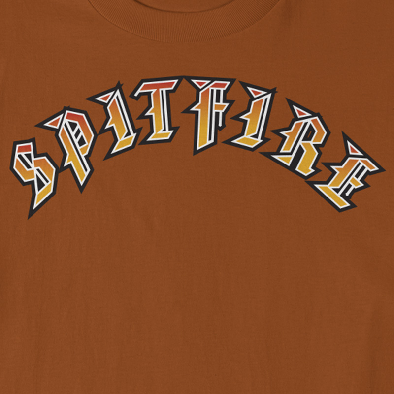 Spitfire Old E Bighead Fill Sleeve Longsleeve T-Shirt T.Orange/Gold/Red Spitfire Old E Bighead Fill Sleeve Longsleeve T-Shirt T.Orange/Gold/Red