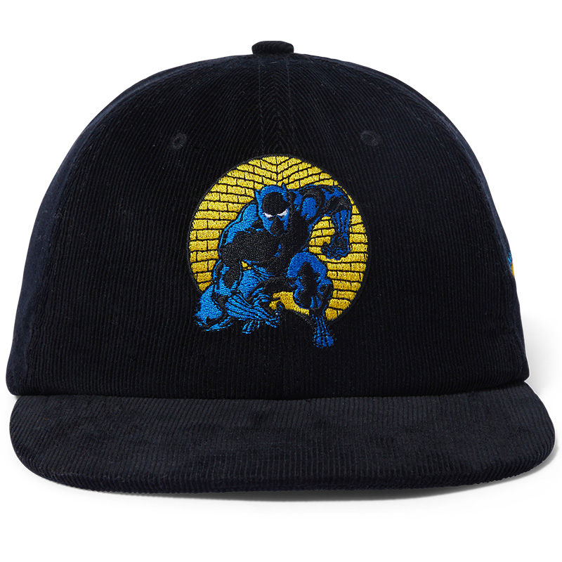 HUF X Avengers Night Prowling Snapback Cap Black HUF X Avengers Night Prowling Snapback Cap Black