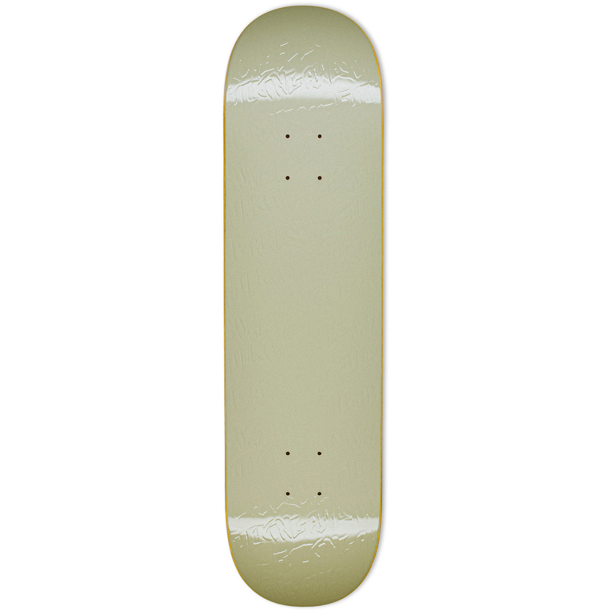 Fucking Awesome Khaki Stamp Embossed Skateboard Deck 8.25 Fucking Awesome Khaki Stamp Embossed Skateboard Deck 8.25