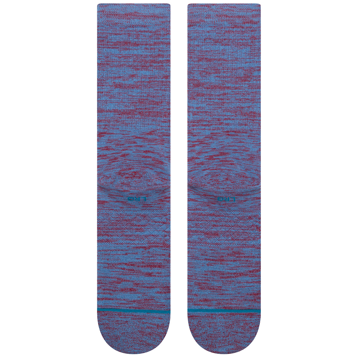 Stance Marled Crew Socks Capri Blue