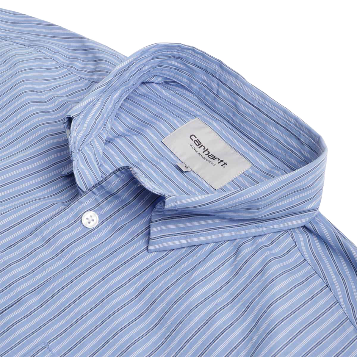 Carhartt WIP Keene Shirt Keene Stripe Curacao