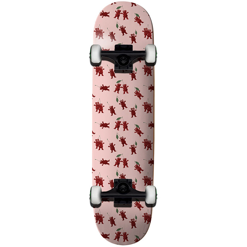 Grizzly Cherry On Top Complete Skateboard Pink 7.75