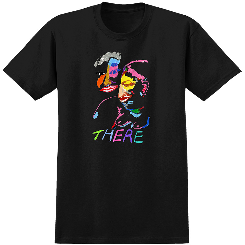 There Faces T-shirt Black