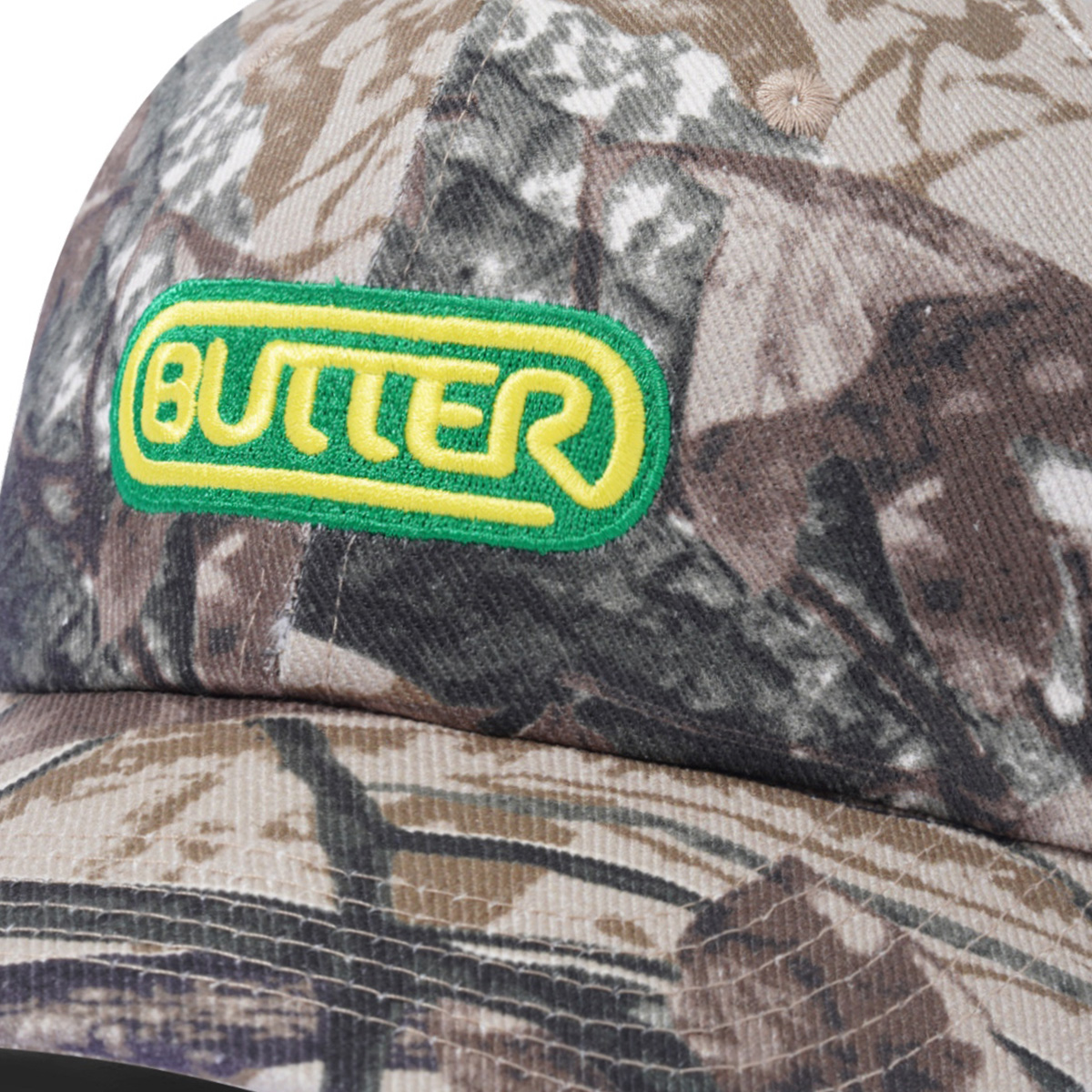 Butter Goods Woodlands Snapback Cap Tan Butter Goods Woodlands Snapback Cap Tan
