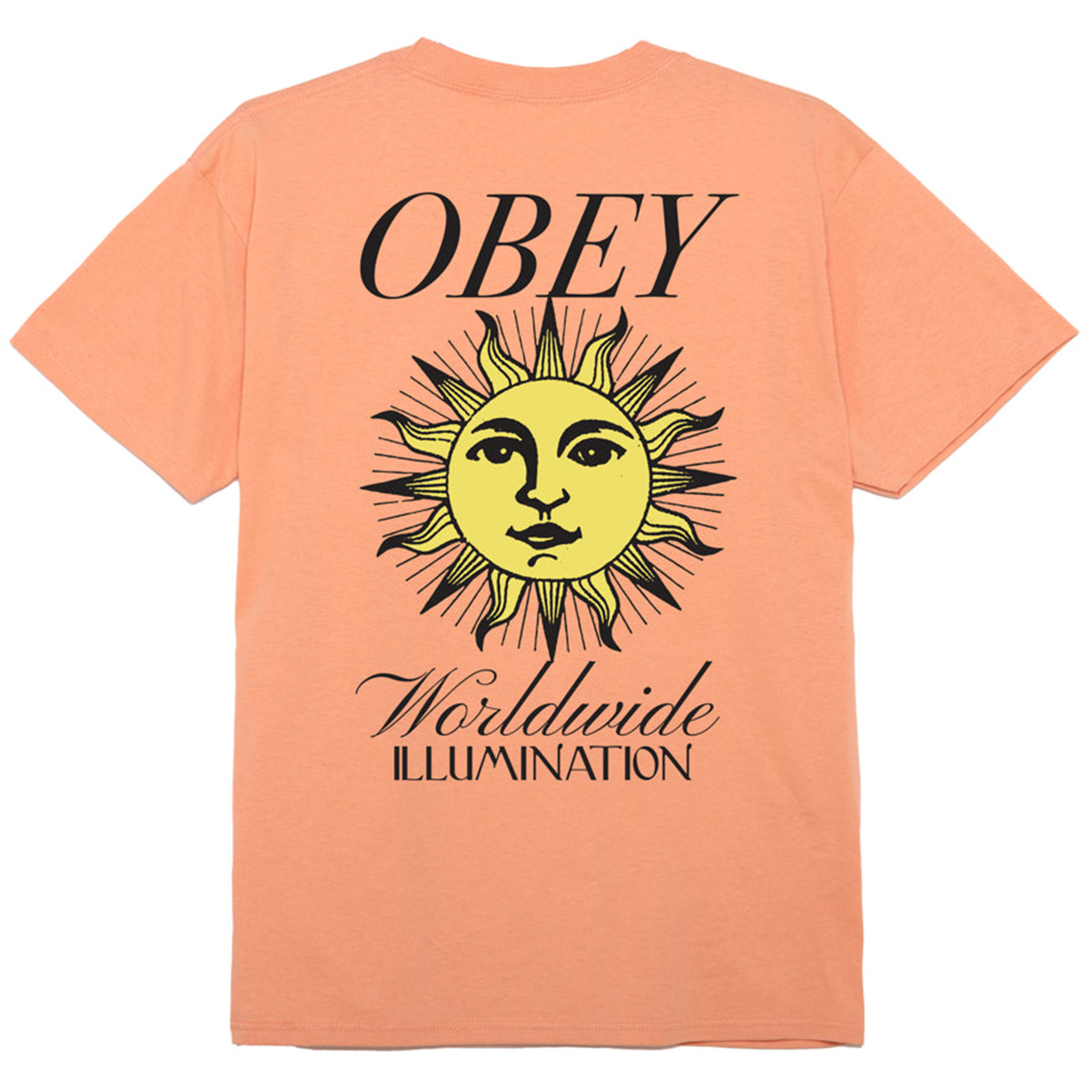 Obey Illumination T-Shirt Citrus Obey Illumination T-Shirt Citrus