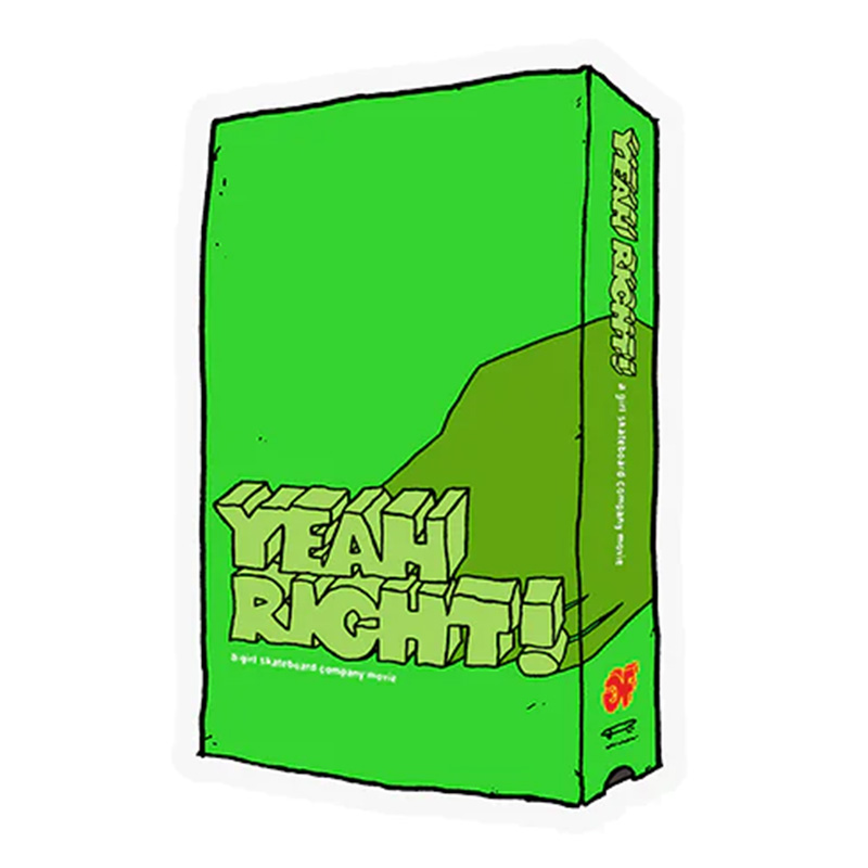 Girl Yeah Right Sticker Girl Yeah Right Sticker