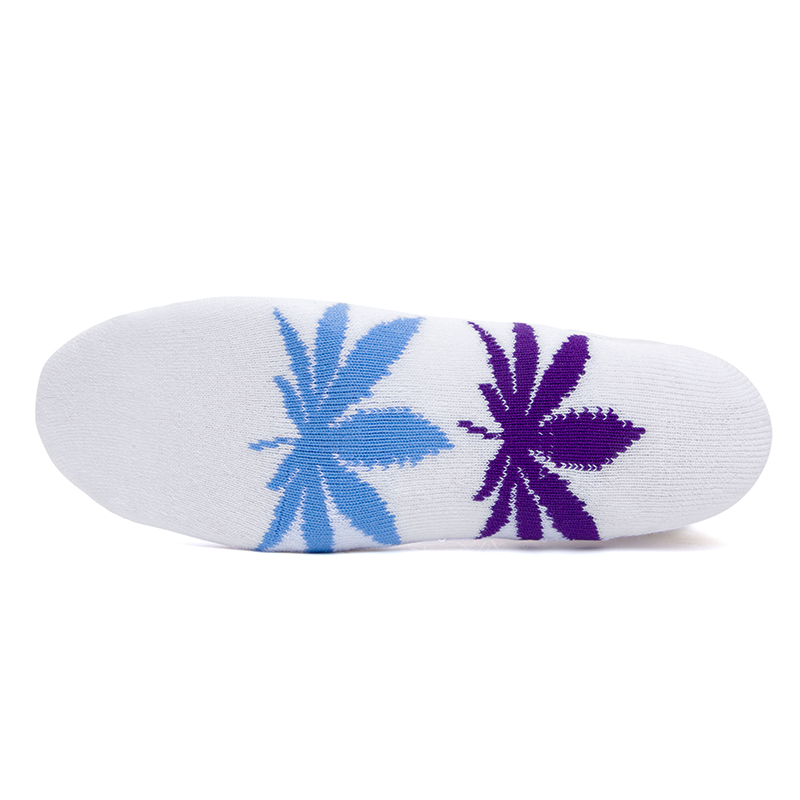 HUF Highlight Plantlife Sock White