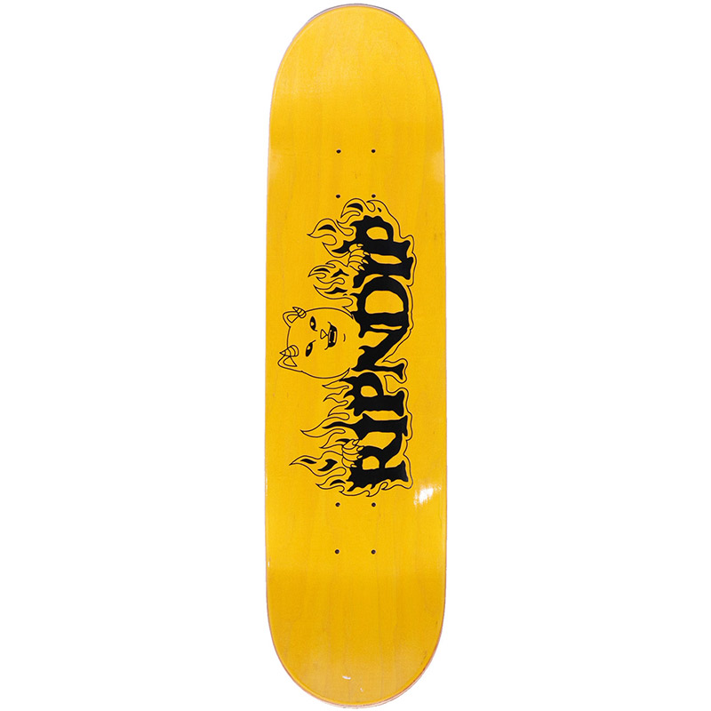 RIPNDIP Devils Work Skateboard Deck Black 8.25