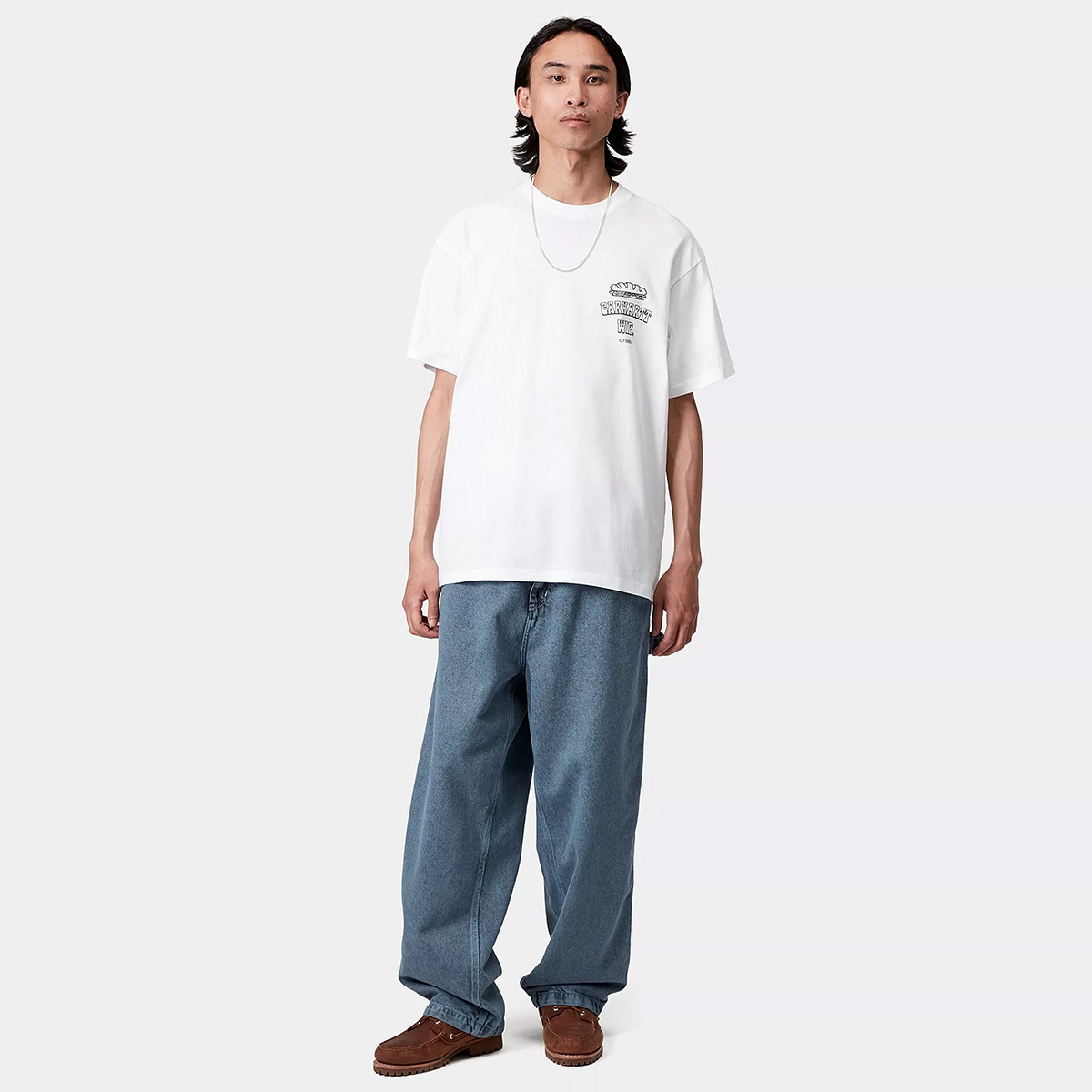 Carhartt WIP Sandwich T-Shirt White Carhartt WIP Sandwich T-Shirt White