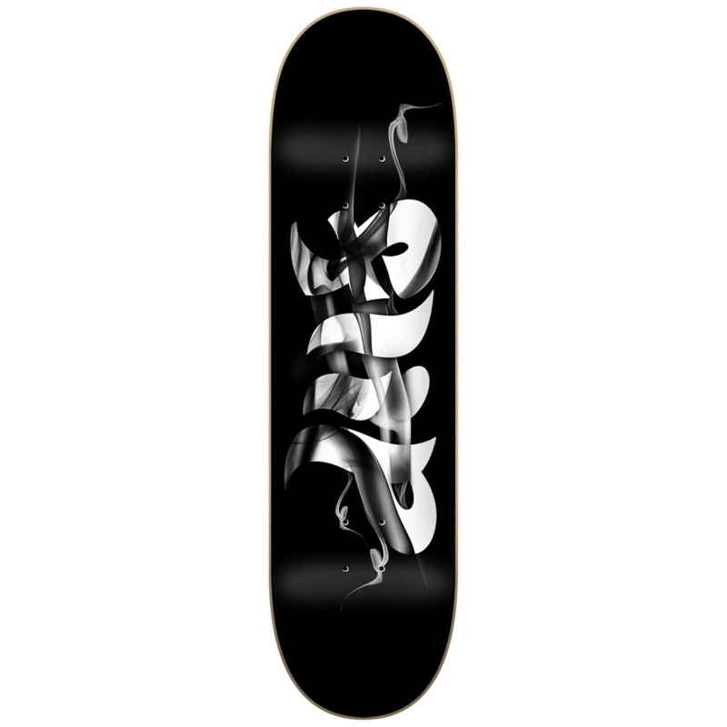 Flip Smokin Skateboard Deck Black 8.13 Flip Smokin Skateboard Deck Black 8.13