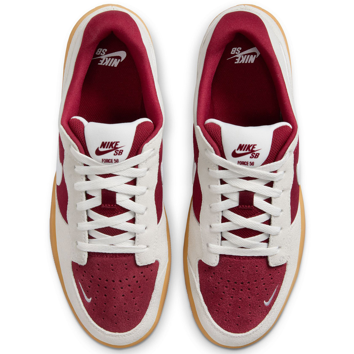 Nike SB Force 58 Team Red/White/Summit White Nike SB Force 58 Team Red/White/Summit White